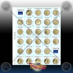 < DODATNI LIST > 2 EVRO KOVANCI 2025